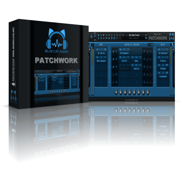 using sylenth in blue cats patchwork
